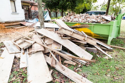 Professional team conducting loft clearance in Osterley