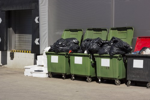 Safe disposal of hazardous construction materials in Osterley